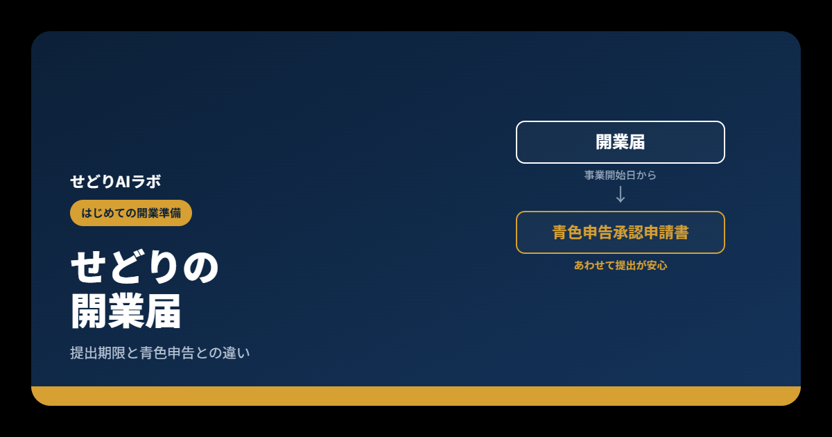 せどりの開業届アイキャッチ画像